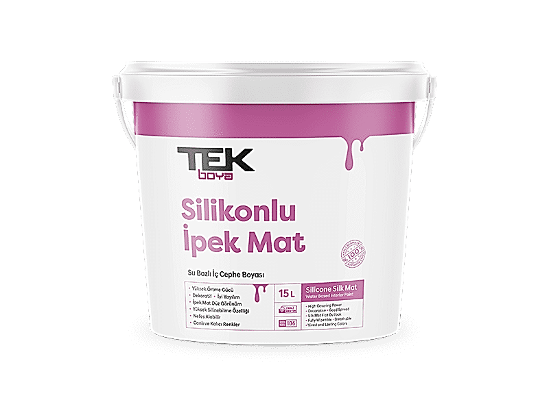 106-Silikonlu İpek Mat Plastik