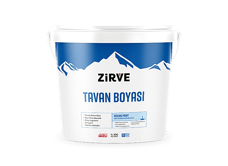 112-Zirve Plastik Tavan Boyası