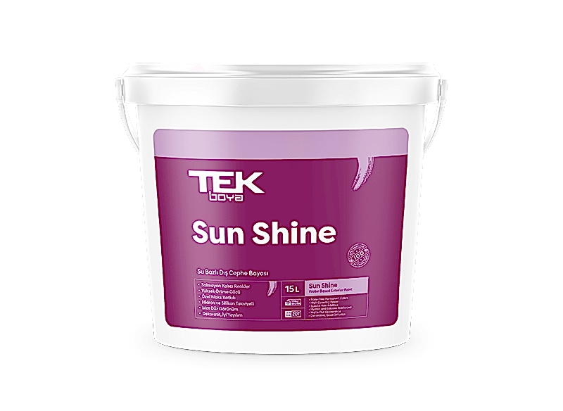 207-Sun Shine Su Bazlı Dış Cephe Vernik