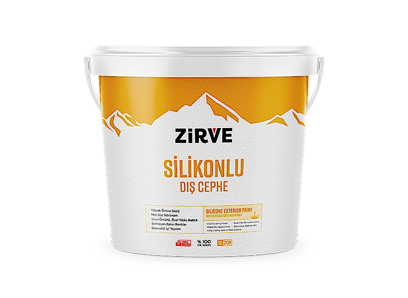 209-Zirve Silikonlu Dış Cephe Boyası