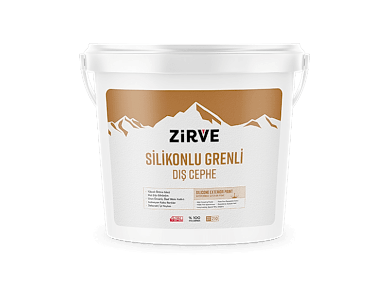 210-Zirve Silikonlu Grenli Dış Cephe Boyası